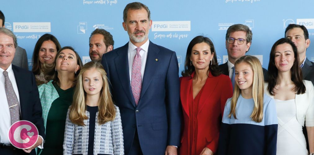 La Princesa de Asturias reaparece en Barcelona ante el acoso de los independentistas