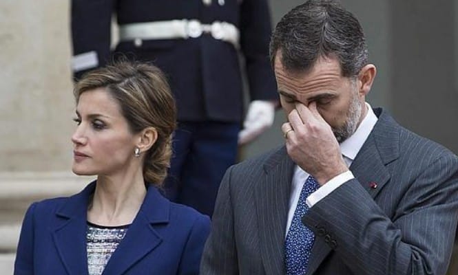 Letizia y su terrible feo al rey Felipe con un plantón inesperado