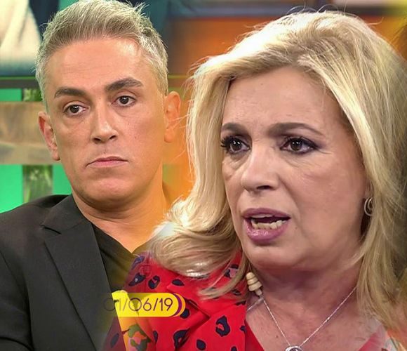 Carmen Borrego destroza a Bigote Arrocet y golpea a su madre