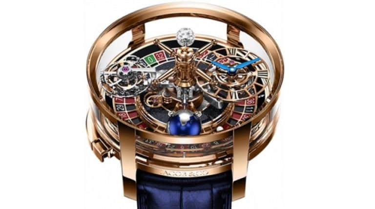 Drake presume su lujoso reloj con ruleta incorporada