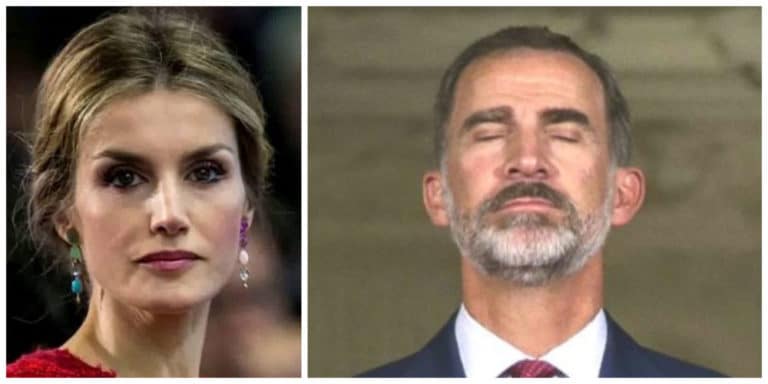 Bestial: Pillan a Felipe VI tonteando con otra y Letizia cae al abismo