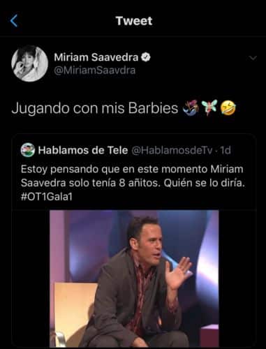 Miriam Saavedra se toma la revancha y deja en ridículo a Carlos Lozano