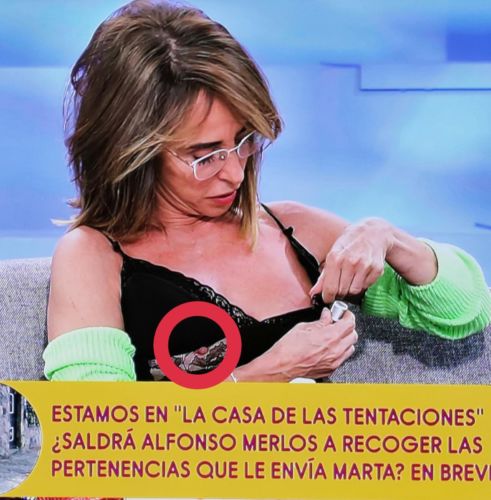 Brutal: la inesperada confesión de María Patiño sobre su marido que deja en shock a Telecinco