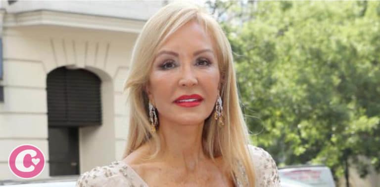 Carmen Lomana recuerda que su marido murió por culpa de la nieve