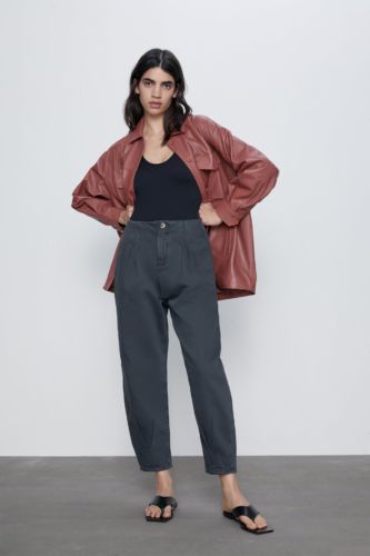 slouchy zara