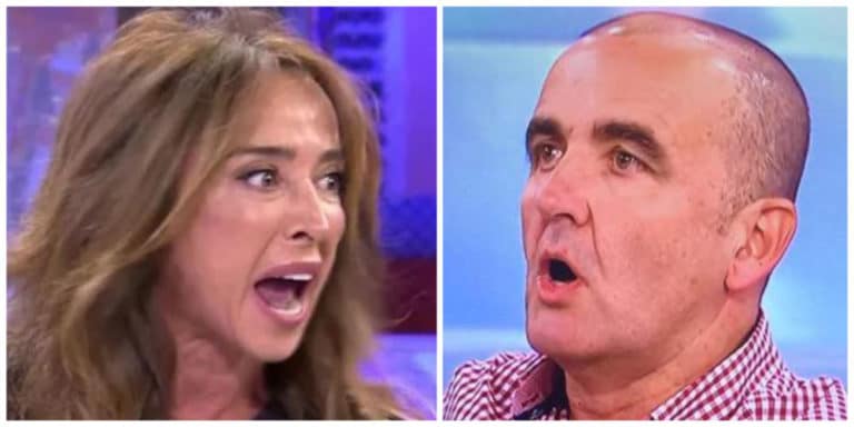 Arde Sálvame: María Patiño y su brutal pelea con Antonio Montero durante la publicidad