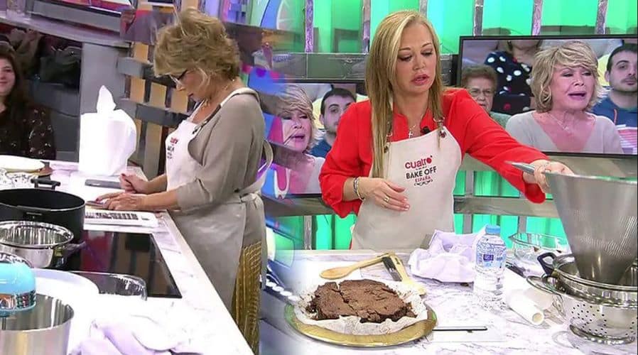 Belén cocinando