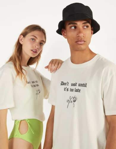 camiseta con estampado