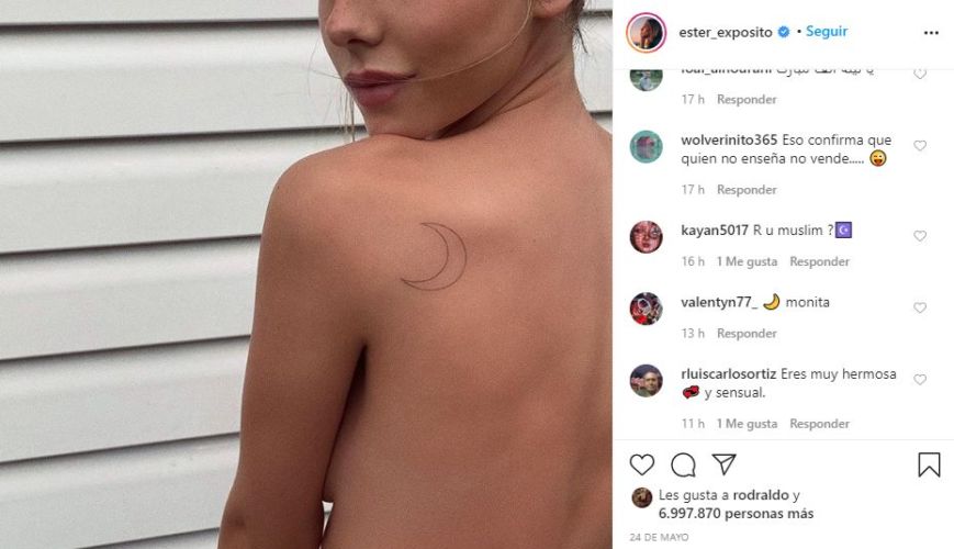 Los looks más sexys de Ester Expósito que han agitado Instagram