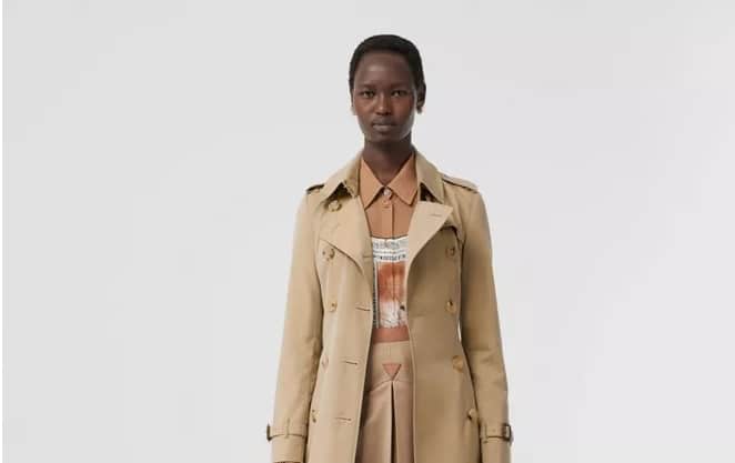 gabardina burberry