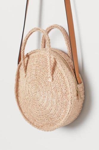 bolso redondo H&M