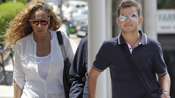 Rocío Carrasco y su hijo