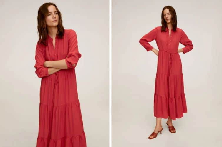 Vestido vaporoso