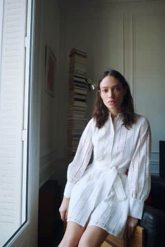 vestido mini zara