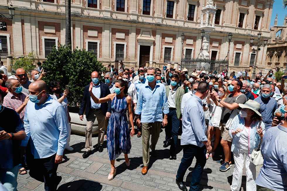 Las anécdotas de Felipe VI y Letizia en la gira por España