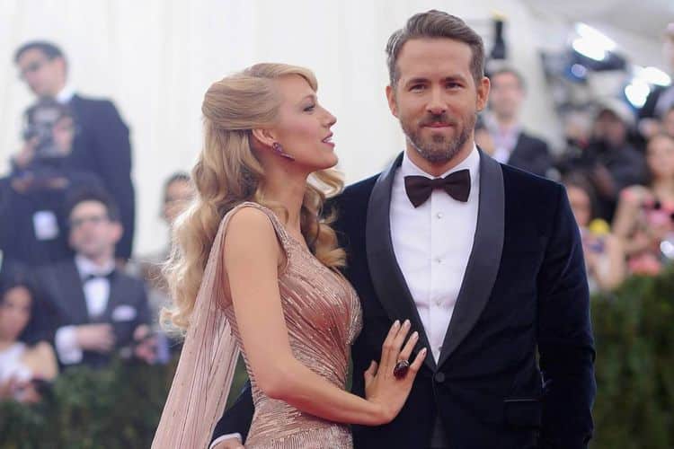 Ryan Reynolds y Blake Lively son favoritos de la alfombra roja 