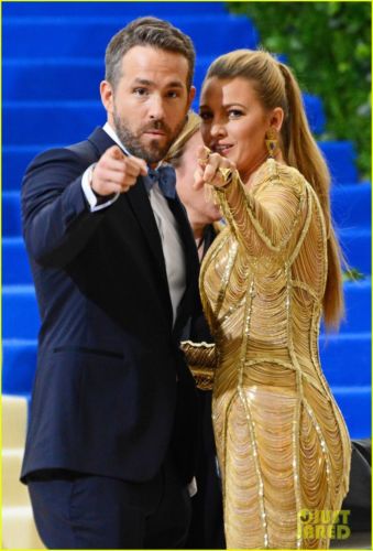 Ryan Reynolds y Blake Lively son favoritos de la alfombra roja 