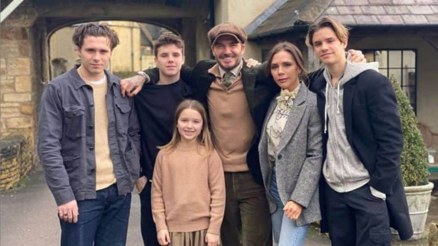 Los hijos de David Beckham siguiendo los pasos de sus padres