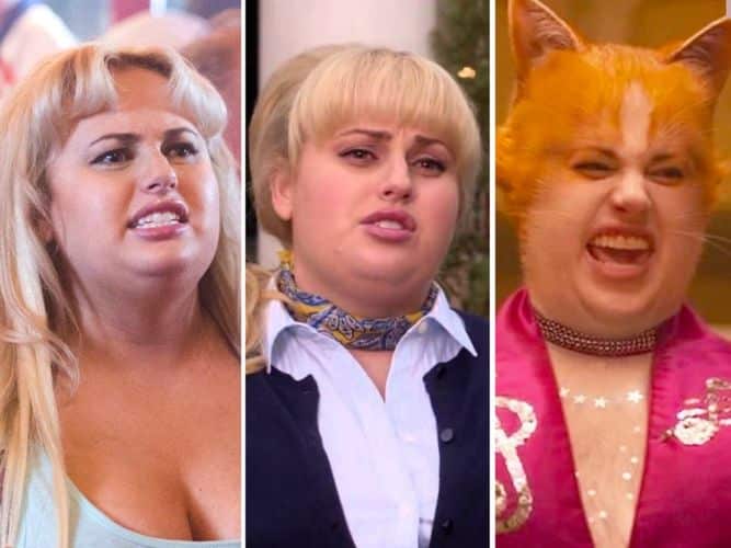 La actriz Rebel Wilson interpretando sus papeles más conocidos.
