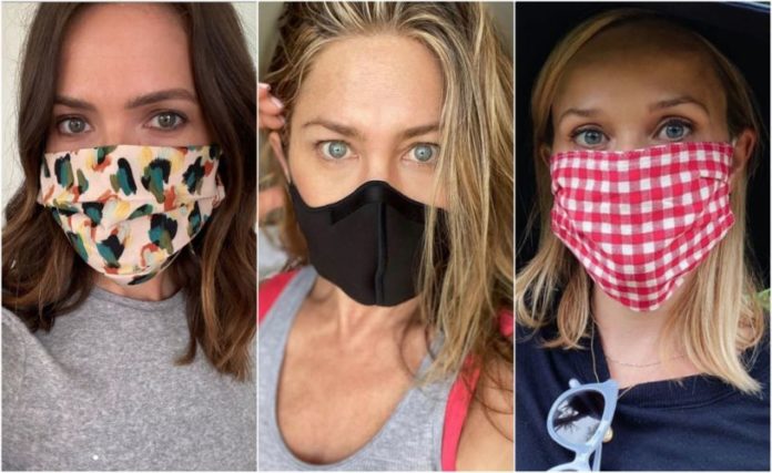 Famosos de Hollywod dan ejemplo uso mascarilla