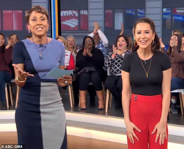 Jessica Mulroney en el programa "Good Morning America"