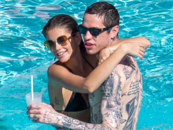 Kaia Gerber y Pete Davidson