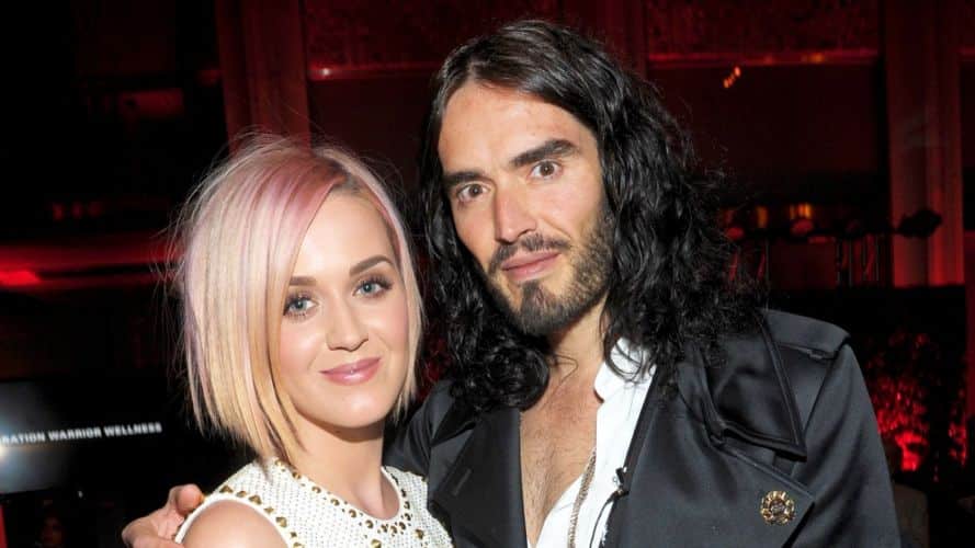 Katy Perry y Russell Brand