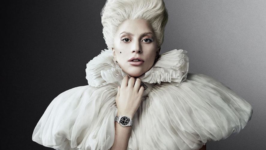 Lady Gaga fue embajadora de la marca de relojes suizos "Tudor"