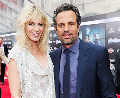 Mark ruffalo y su esposa Sunrise