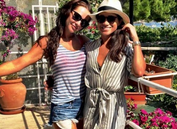 Meghan Markle y su mejor a,miga Jessica Mulroney