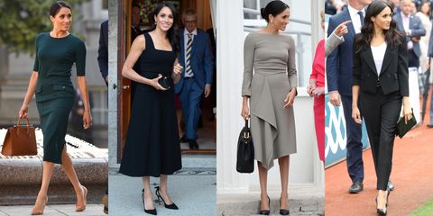 Diferentes estilos de Meghan Markle