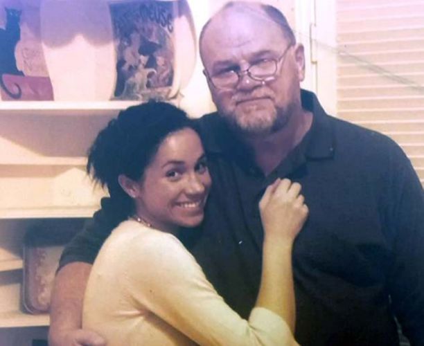 Meghan Markle y su padre, Thomas Markle