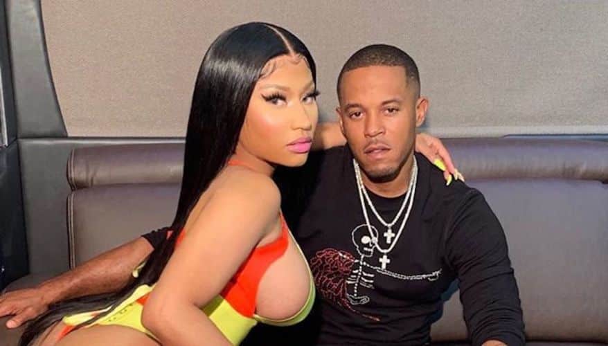 Nicki Minaj con su esposo  Kenneth “Zoo” Petty 