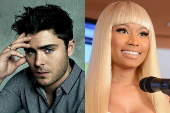 Zac Efron y Nicki Minaj