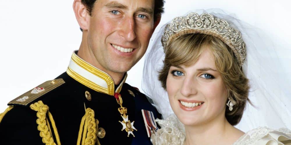 El Principe Carlos y La Princesa Diana en su matrimonio