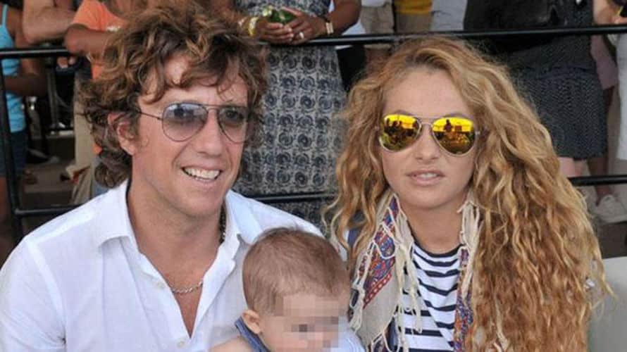 Paulina Rubio, Colate y el hijod e ambos, Andrea Nicolás