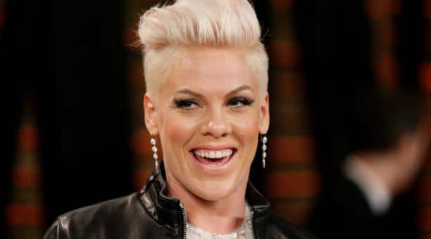 La cantante estadounidense Pink