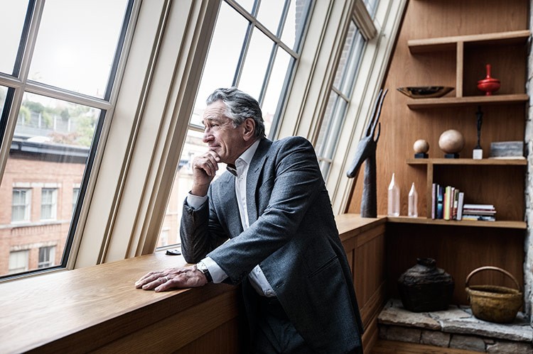 El actor Robert De Niro en su faceta como empresario