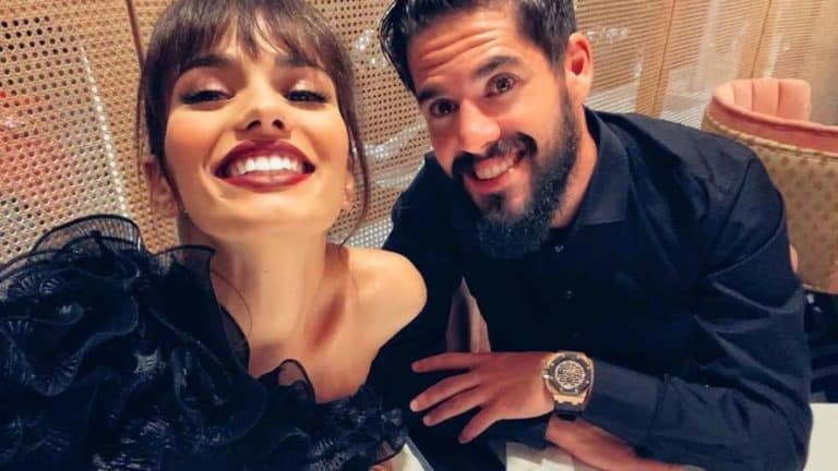 Sara Sálamo e Isco Alarcón presentan a su hijo Piero