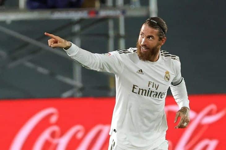 Sergio Ramos celebrando el tanto del Real Madrid opt Sergio Ramos pudo haber tenido su retiro dorado en el Real Madrid y no lo hizo por...