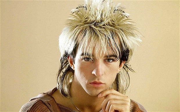 El cantante británico Limahl, intérprete de la canción principal de la película La historia interminable