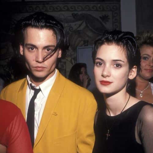 Winona Ryder y Johnny Deep