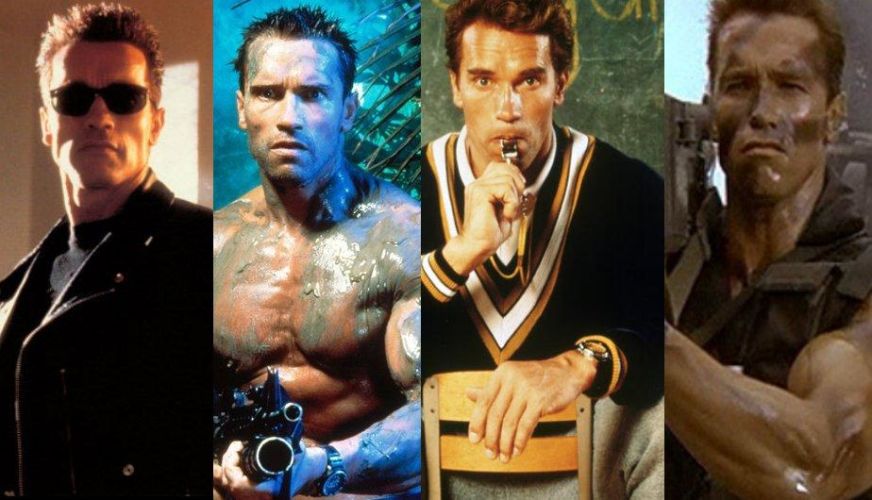 Arnold  Schwarzenegger pasó del físicoculturismo a estrella de Hollywood