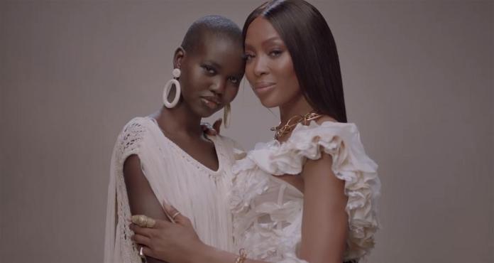 Lupita y Nahomi en video de Beyoncé