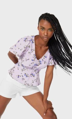blusa stradivarius
