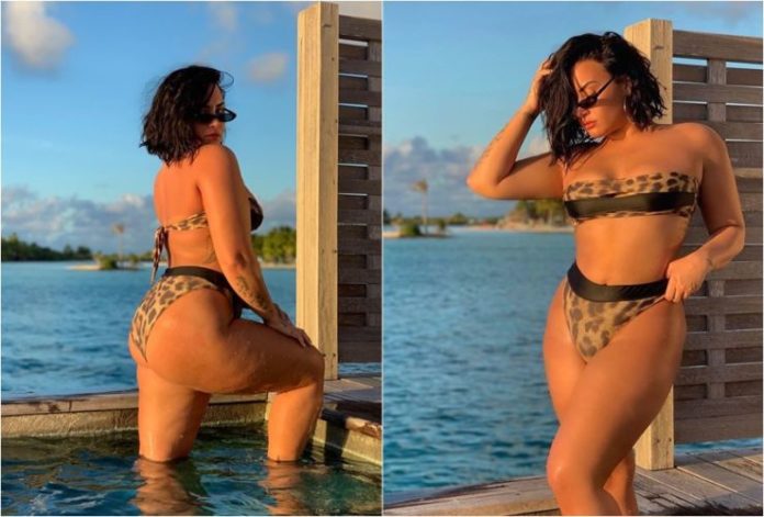 Demi Lovato muestra con orgullo su cuerpo casi desnudo tras rodar su primera sexual