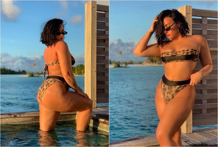 Demi Lovato muestra con orgullo su cuerpo casi desnudo tras rodar su primera escena sexual