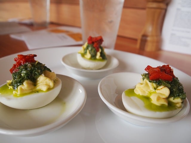 huevos rellenos
