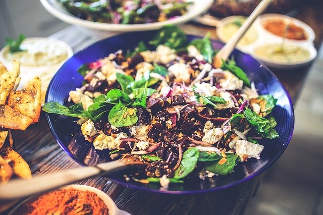 ensalada espinacas
