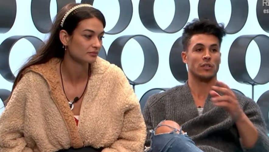 estela con kiko en gran hermano